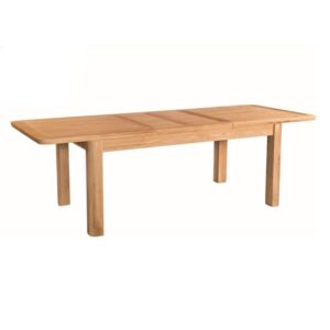 Empire Medium Butterfly Extending Dining Table In Oak