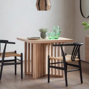 Okonma Wooden Dining Table Square In Oak